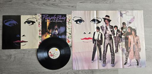Prince and the Revolution – Purple Rain Vinyl LP with original poster