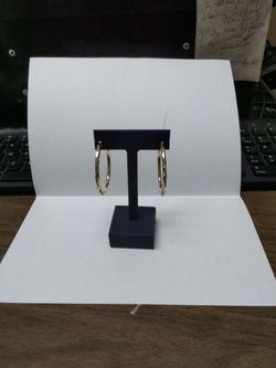 Bangle earrings 14k