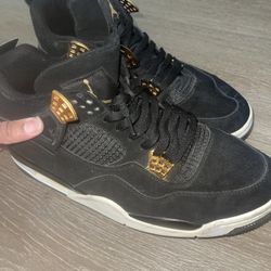 worn air jordan 4 retro royalty sz13