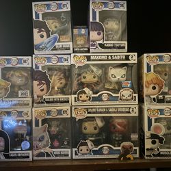 Funko Pops (demon slayer)