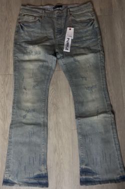 Purple jeans