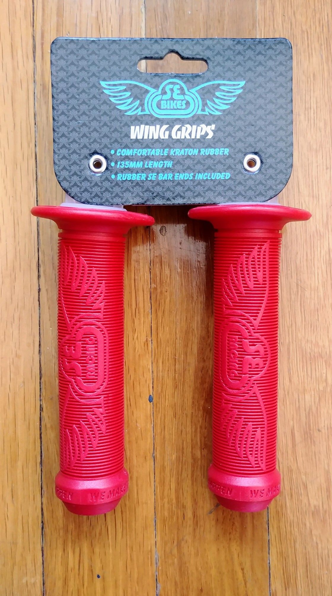 New Red SE Racing Bicycle Grips - $15