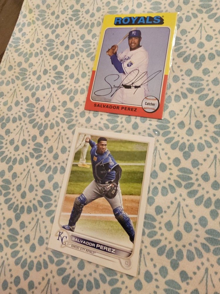 Kansas City Royals Newer Baseball Cards Lot