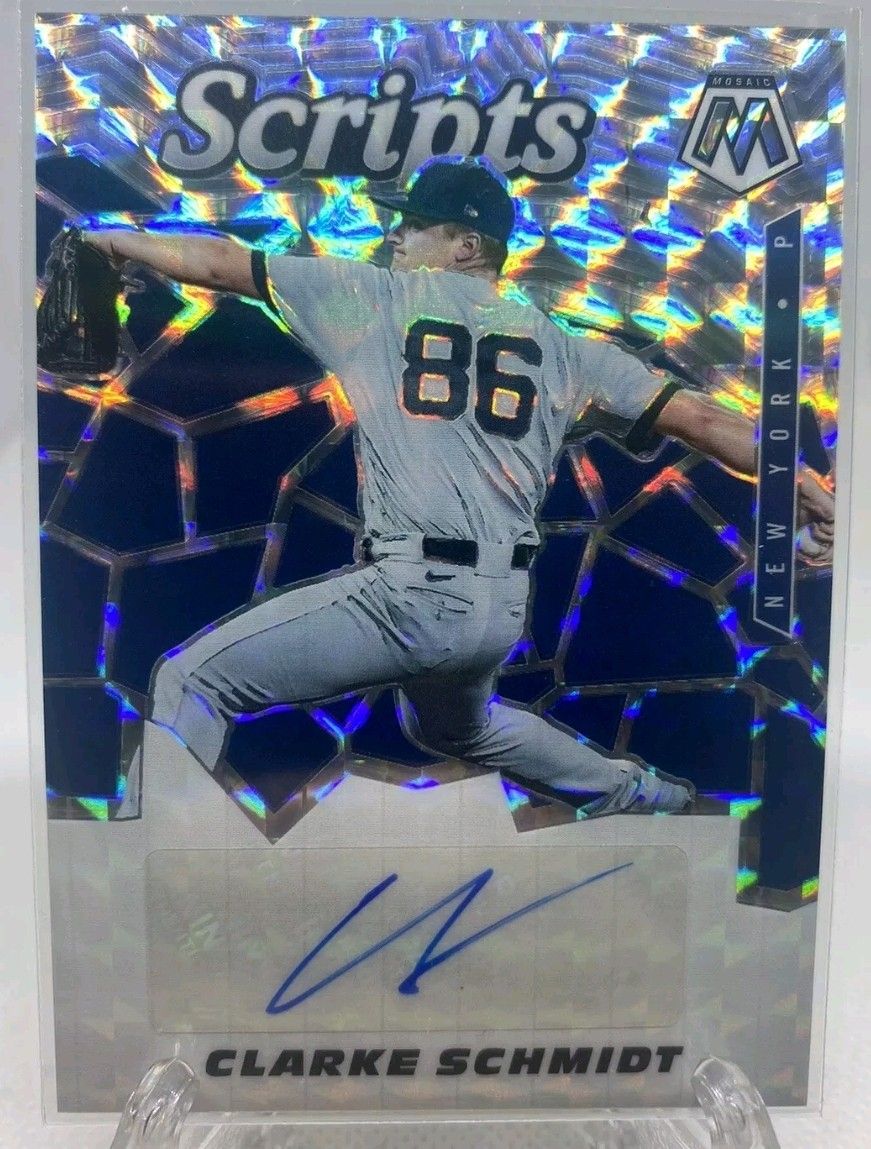 Clarke Schmidt RC Scripts Mosiac Auto
