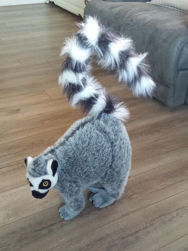 Lemur Realistic Stuffed Animal 