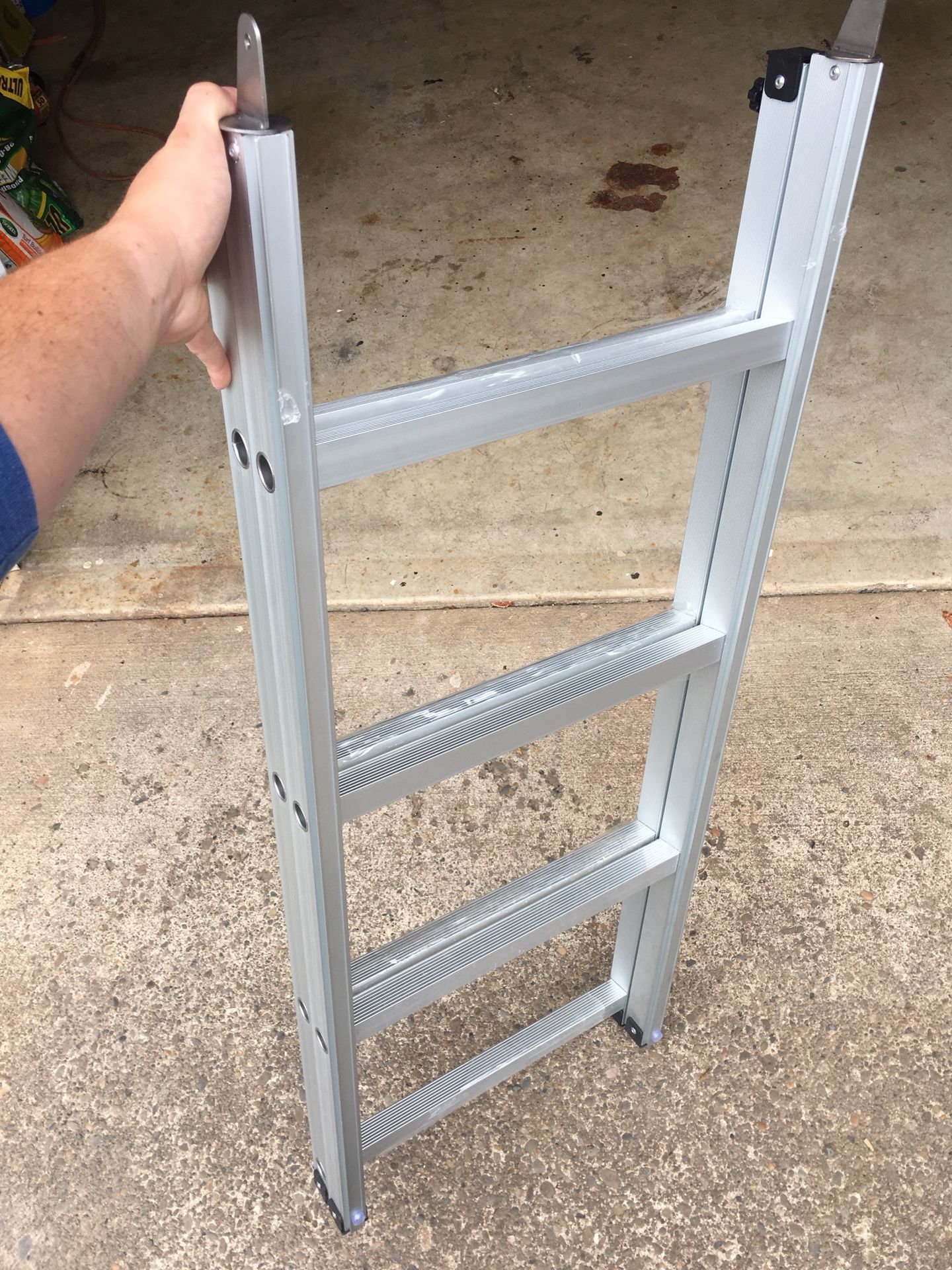 Smitty Built Roof Top Tent Ladder