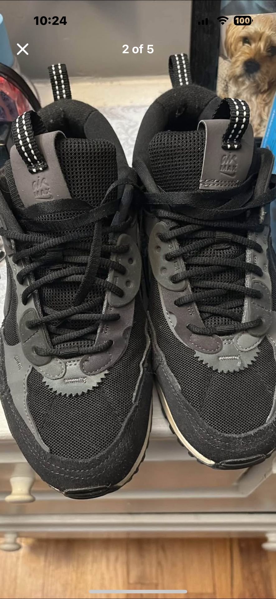 Nike air max Black Women’s Sneakers 8.5
