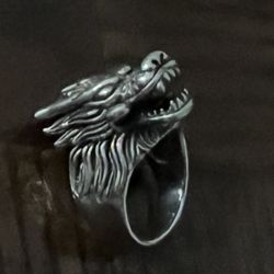Dragon Ring 925 Silver 