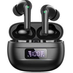 New Wireless Earbuds Bluetooth Earbuds 76H Playtime Ear Buds Noise Cancellation 
