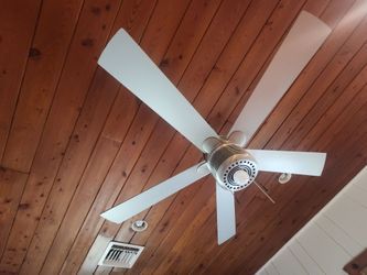 Set of 3 Modern Stainless Steel Ceiling Fans