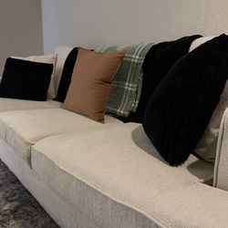 89” Beige Sofa