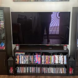 Wood entertainment Center