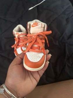 Toddler shoes Nike dunk high syracuse