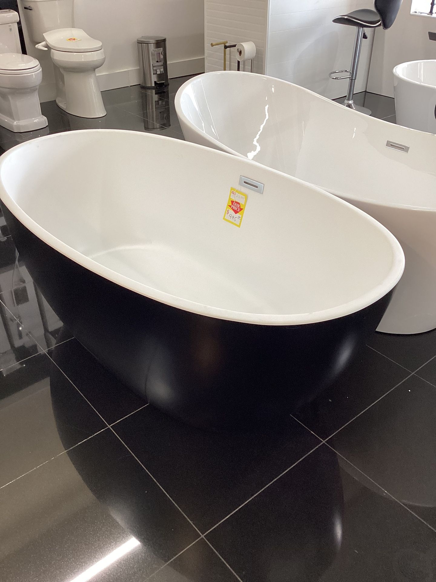 59” Freestanding Bathtub