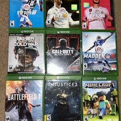Xbox One Games BUNDLE