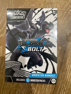 Pokemon black bolt booster bundle