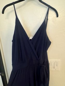 Navy Blue Flowy Jumper