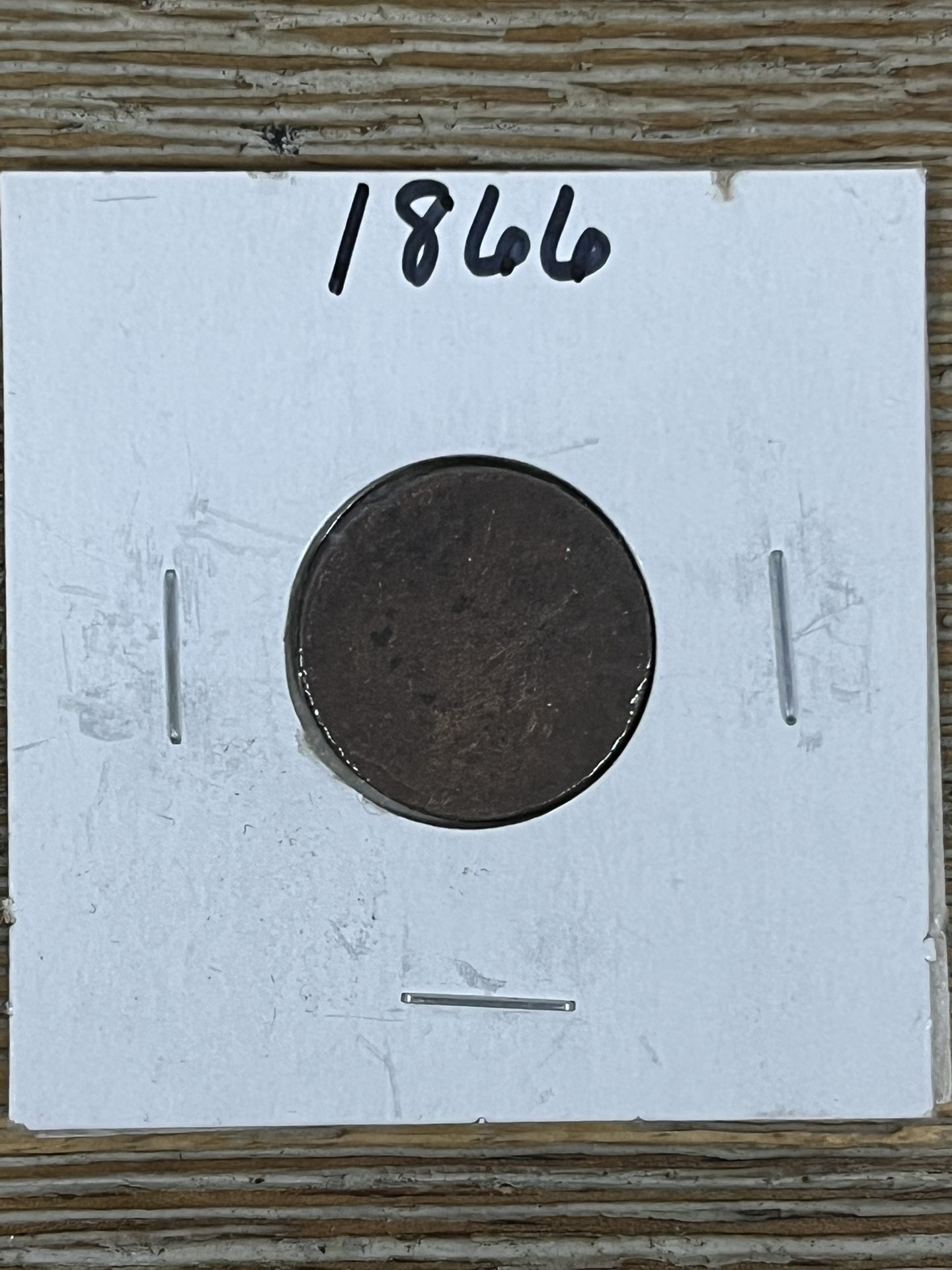 1866 Indian Head Penny Coin Key Date Circulated
