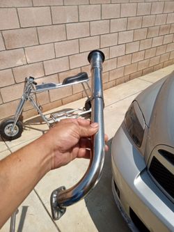 Mini Bike Trumpet Pipe Go Cart Minibike