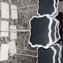 Wood Mini Chalkboards