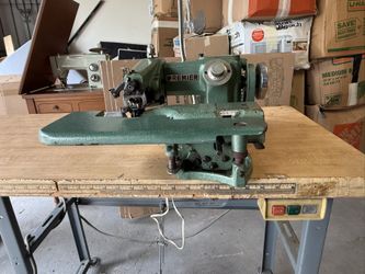 Premier Industrial Blind Stitch Sewing Machine w/ Table