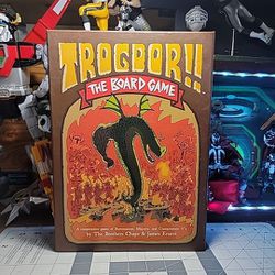 Trogdor!! The Board Game, A Cooperative Game of Burnination Open Box NEW READ!!!