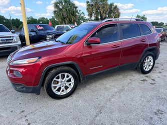 Jeep Cherokee SUV Red