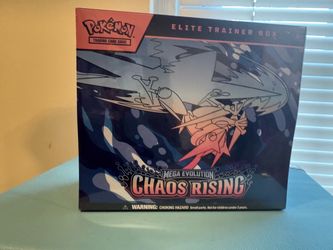 Pokémon TCG Mega Evolution Chaos Rising Elite Trainer Box ETB