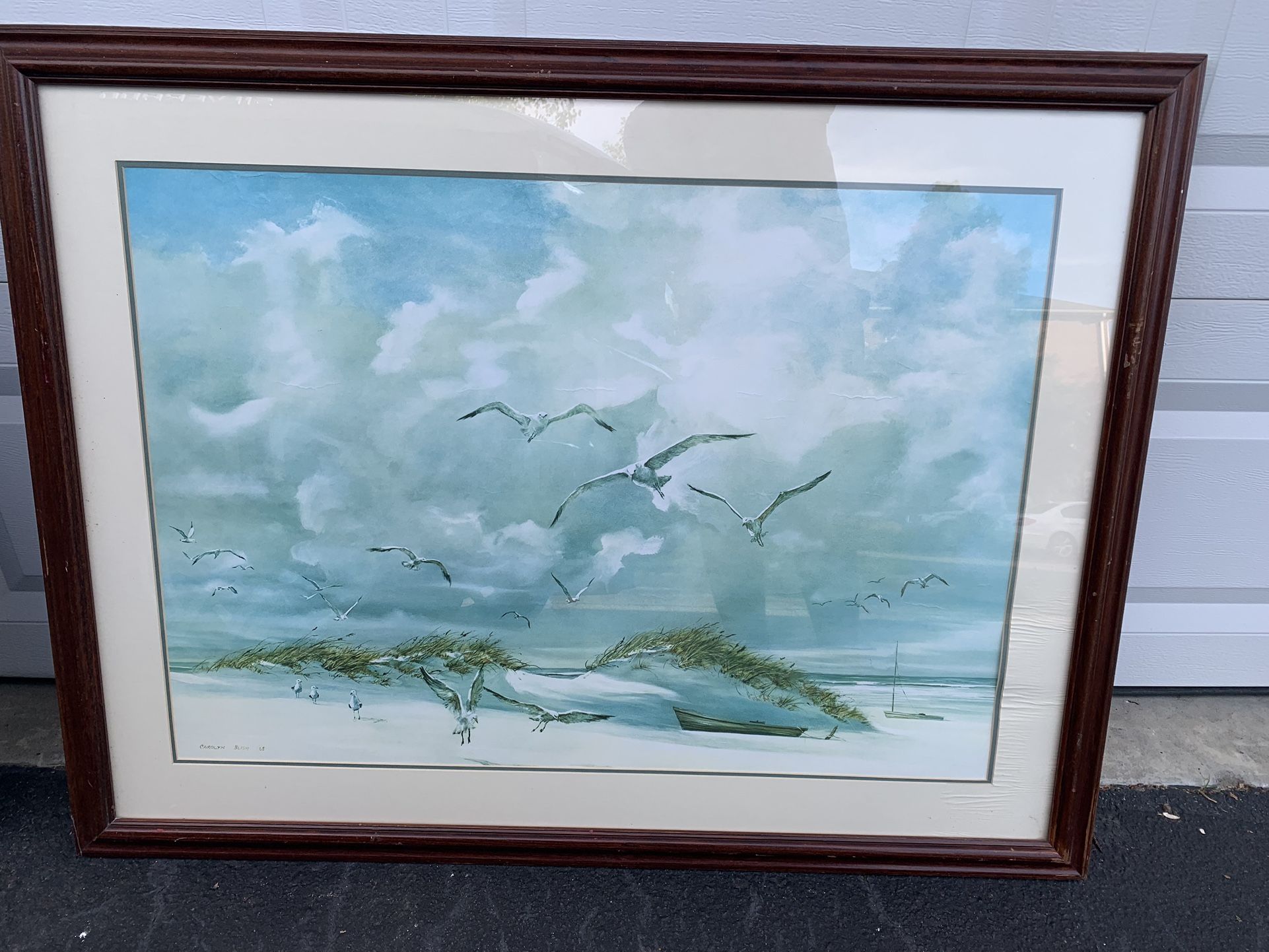 Carolyn Blish “Flying in” Painting