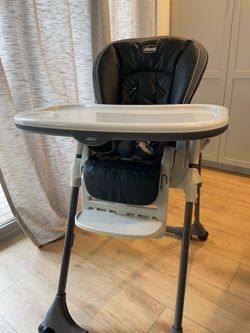 Chicco foldable high chair
