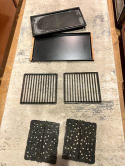 Jenn-Air Grill Griddle, Grates, and Rock Grates