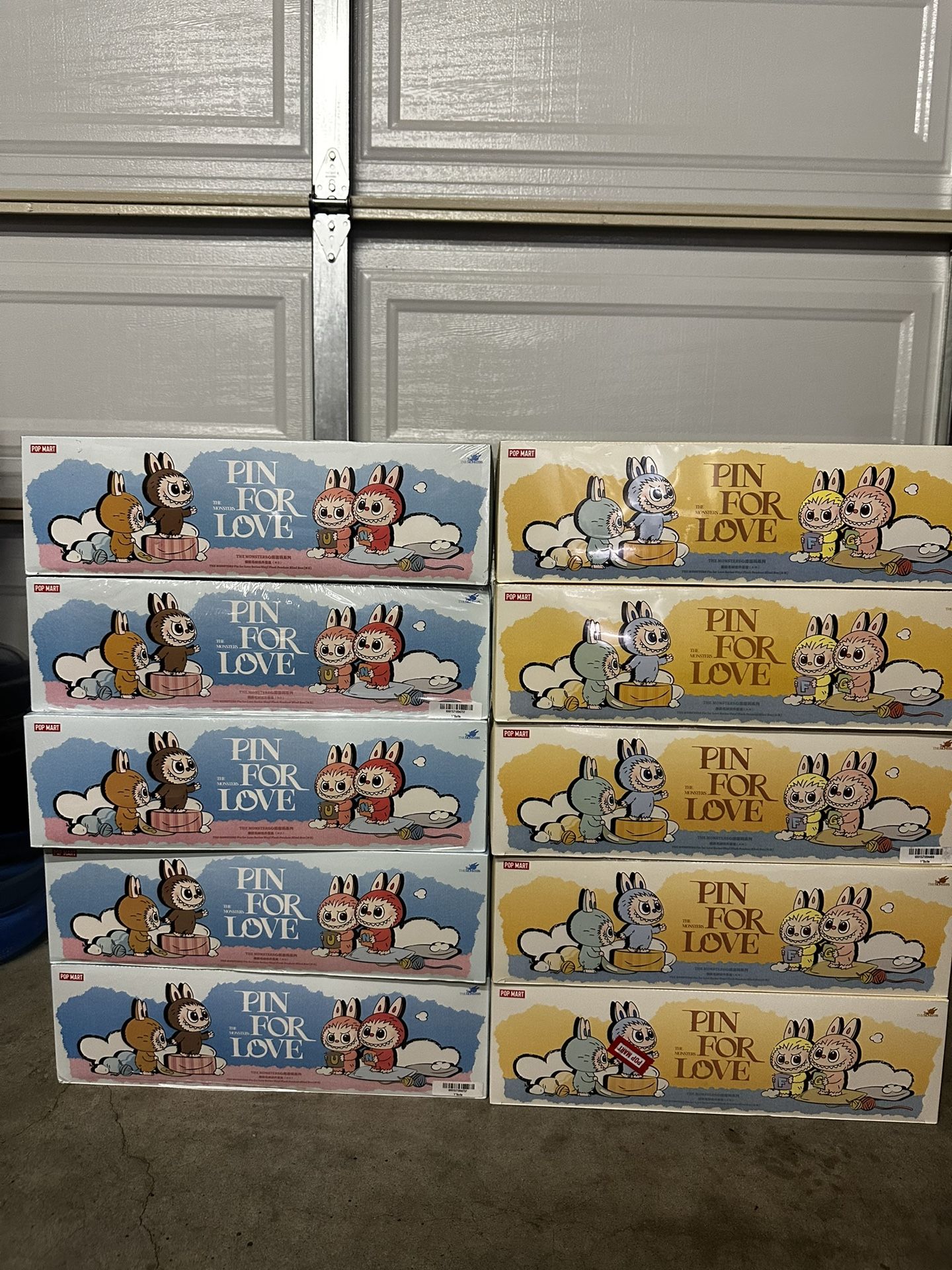 Labubu Pin For Love (A-M) & (N-Z) Cases 100% Authentic