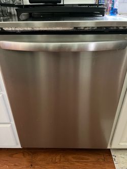 Stainless package stove dishwasher & microwave