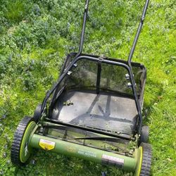 Manual Push Lawn Mower 