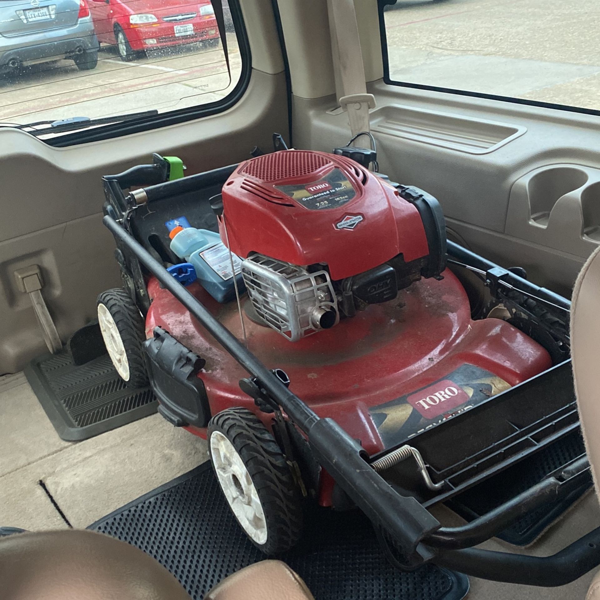 Toro Lawn Mower And Echo Weed Eater