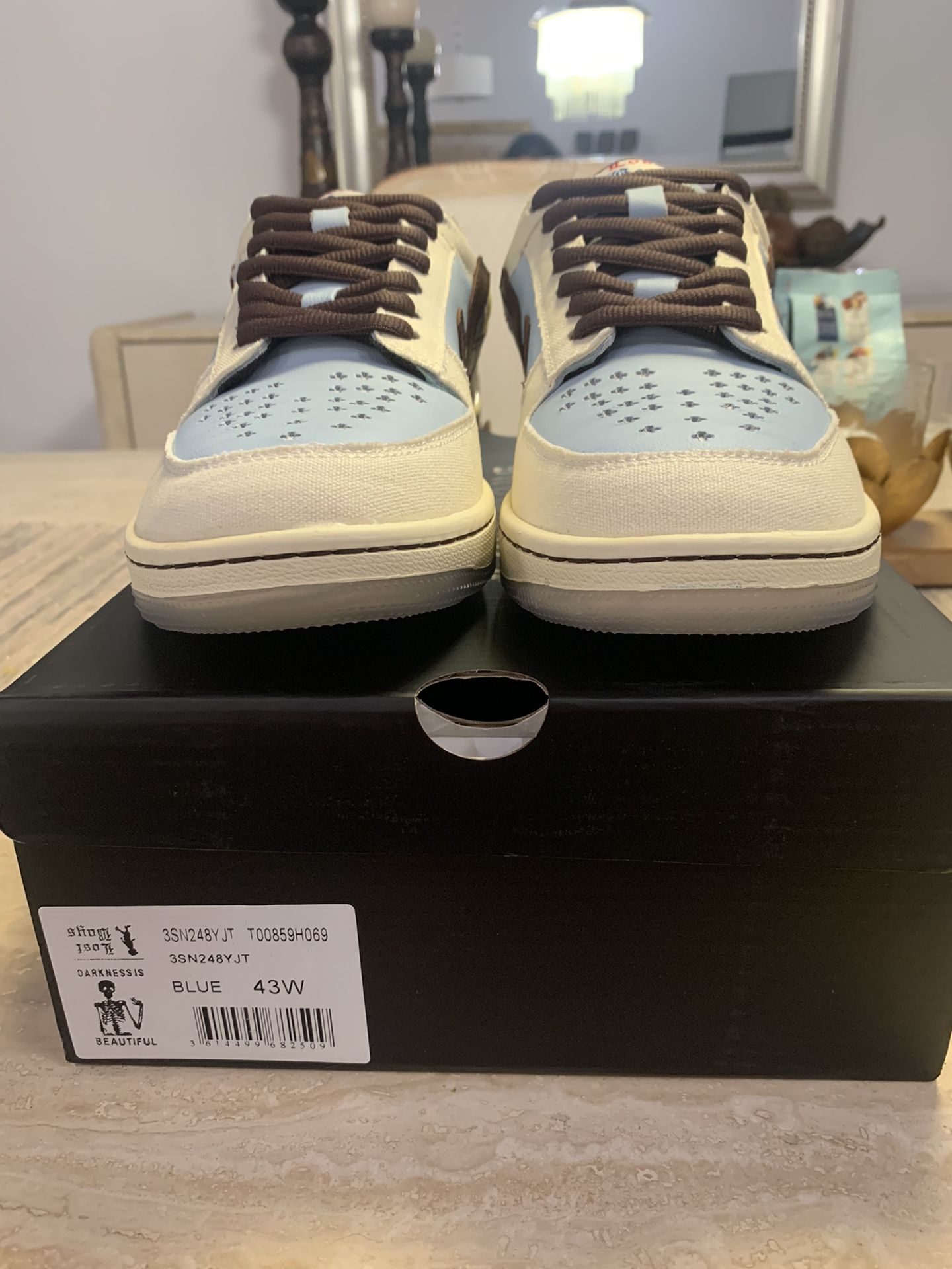 Louis Vuitton X Supreme Trainers Blue for Sale in Boca Raton, FL - OfferUp