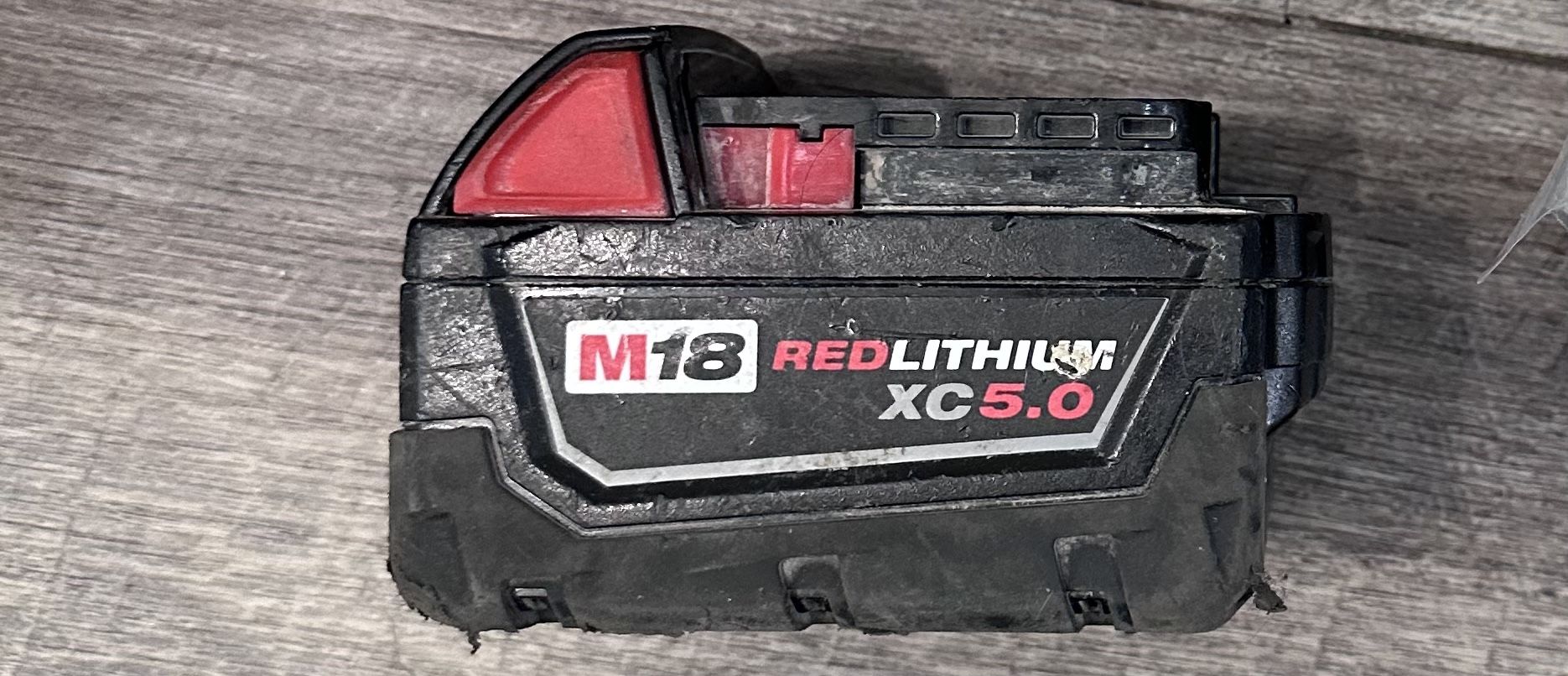 Milwaukee M18 Red Lithium XC 5.0 Battery