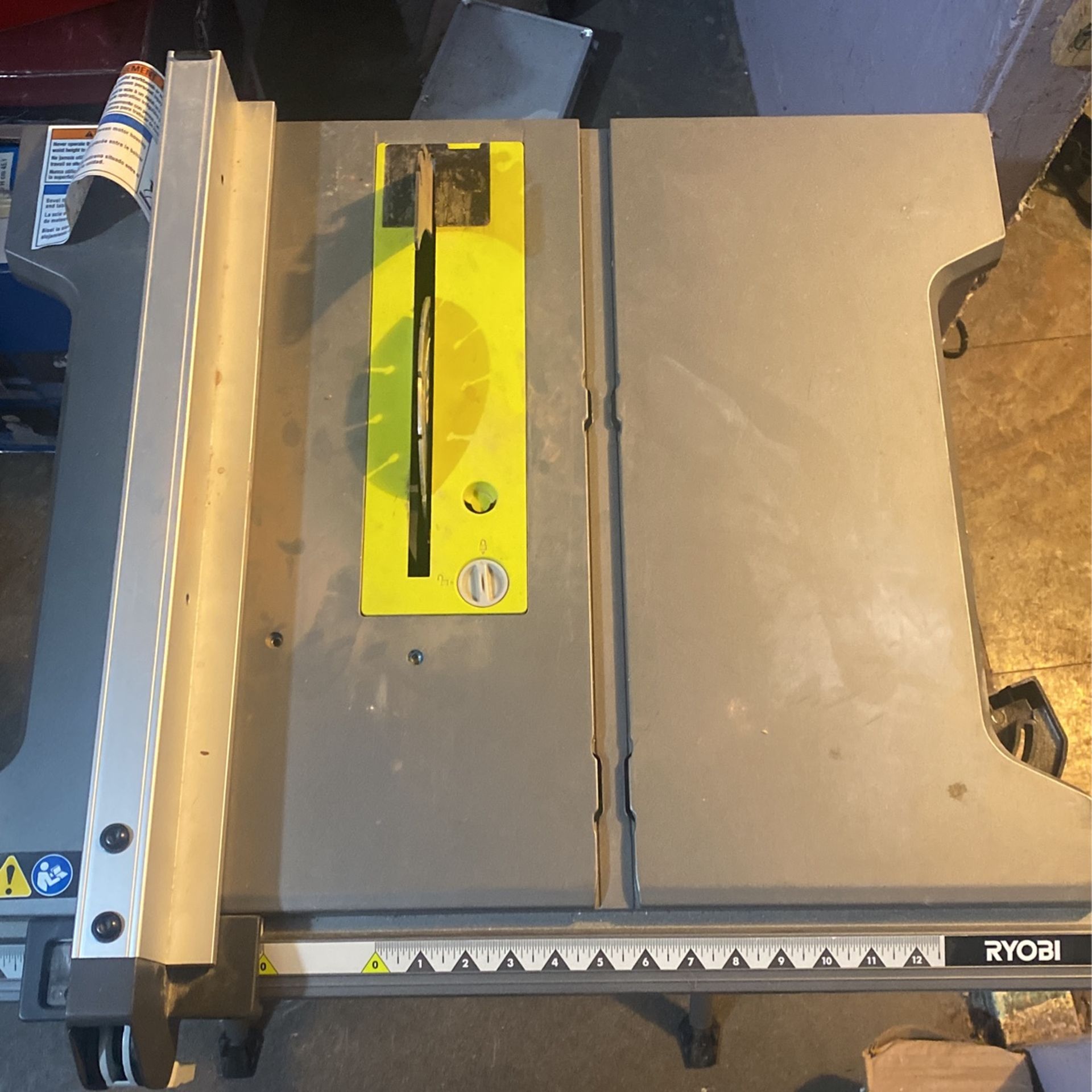 RYOBI table saw
