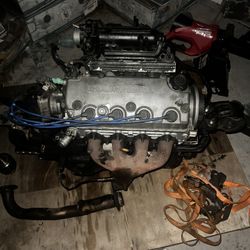 d16z6 head d15b7 block ecu and linkage 