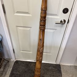 Authentic Australian Didgeridoo Carved Nice