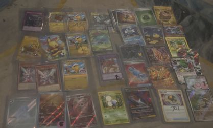 Yu-Gi-Oh And Pokémon Cards
