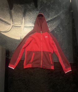 Red Nike Hoodie 