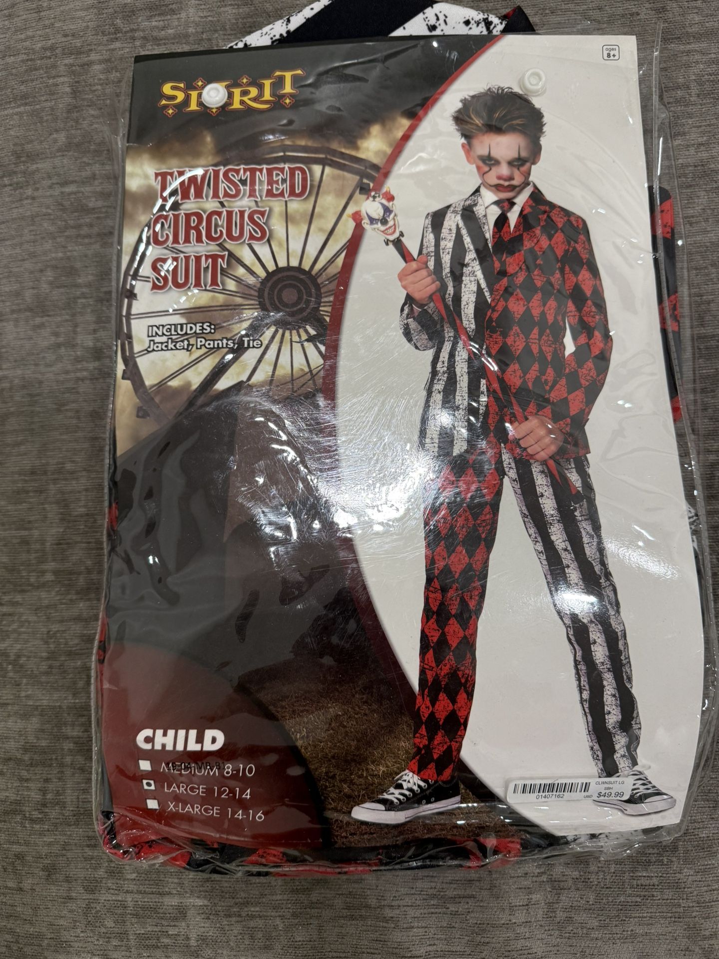Boys Halloween Costume Circus Suit