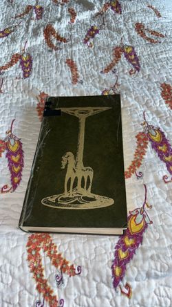 Vintage Hardcover Book with Horse Emblem. $25