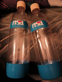 NSA sparkling carbonated bottles