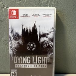 Dying Light: Platinum Edition -Nintendo Switch