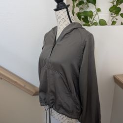 Lululemon City Stroll Hoodie - Grey Sage, size 6