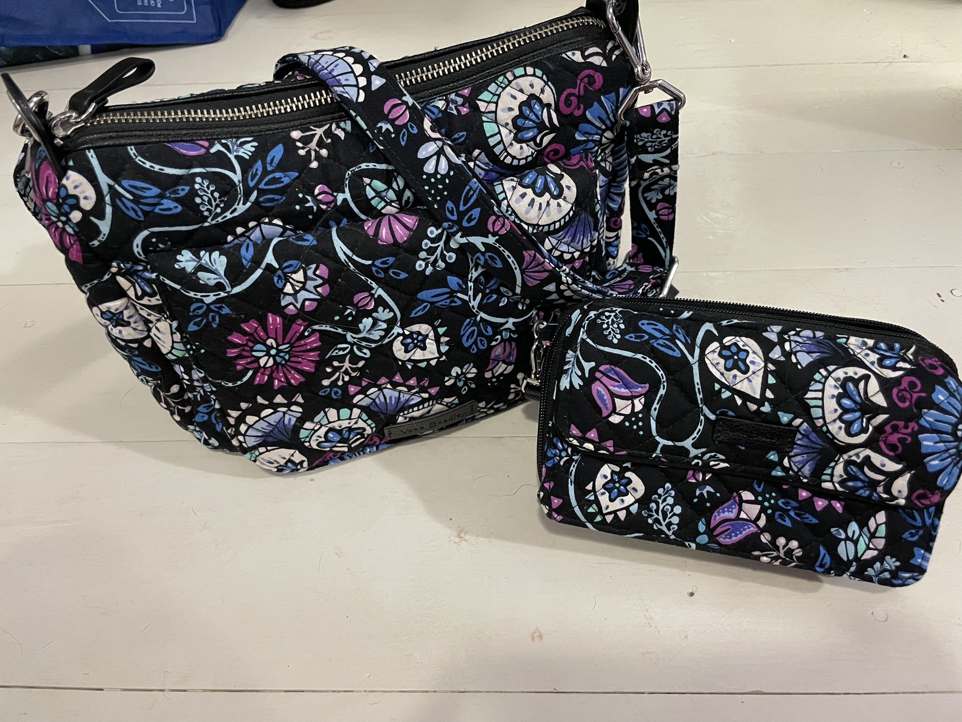 Vera Bradley Purse and Wallet Set