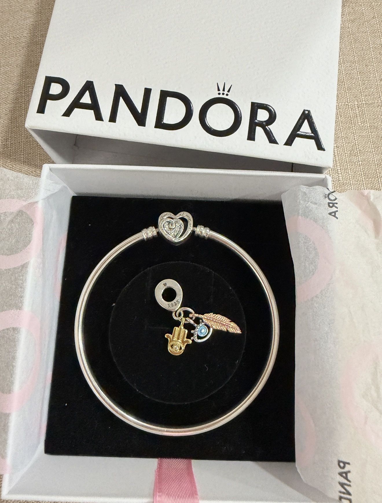 Pandora Charm Bracket