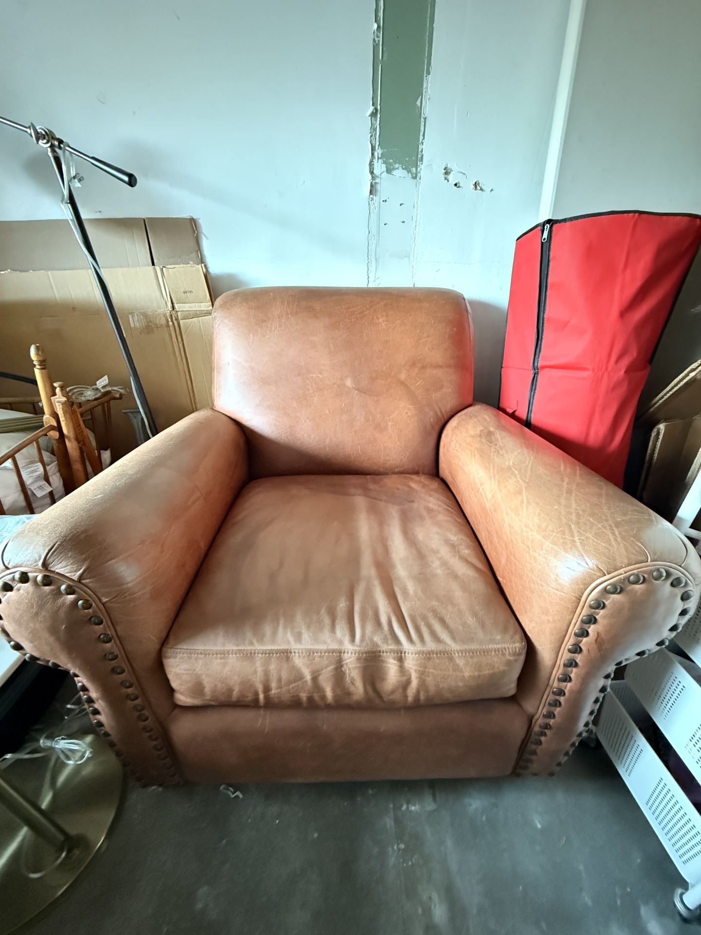 Real Leather Chair